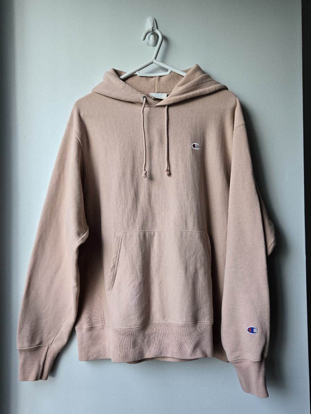 Vintage Champion Pullover Hoodie Desirable  Blush 90s Y2K Good Generous Classic
